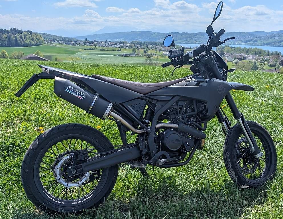 Fantic Strasse: Fantic XMF 125ccm black – Gebraucht aus Sarmenstorf von taosun2