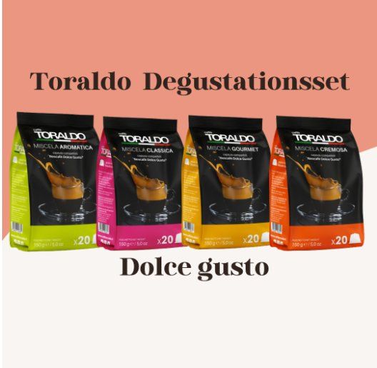 Cibi & Specialità: Toraldo Dolce Gusto® Degustationsset – Usato da Muttenz venduto da GenesitGMBH