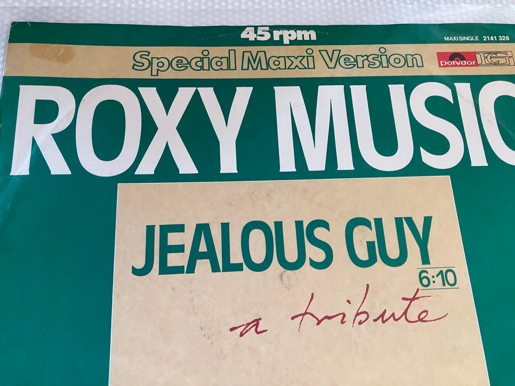 Dischi in vinile: Roxy Music – Usato da Aarwangen venduto da Jukebox3 1