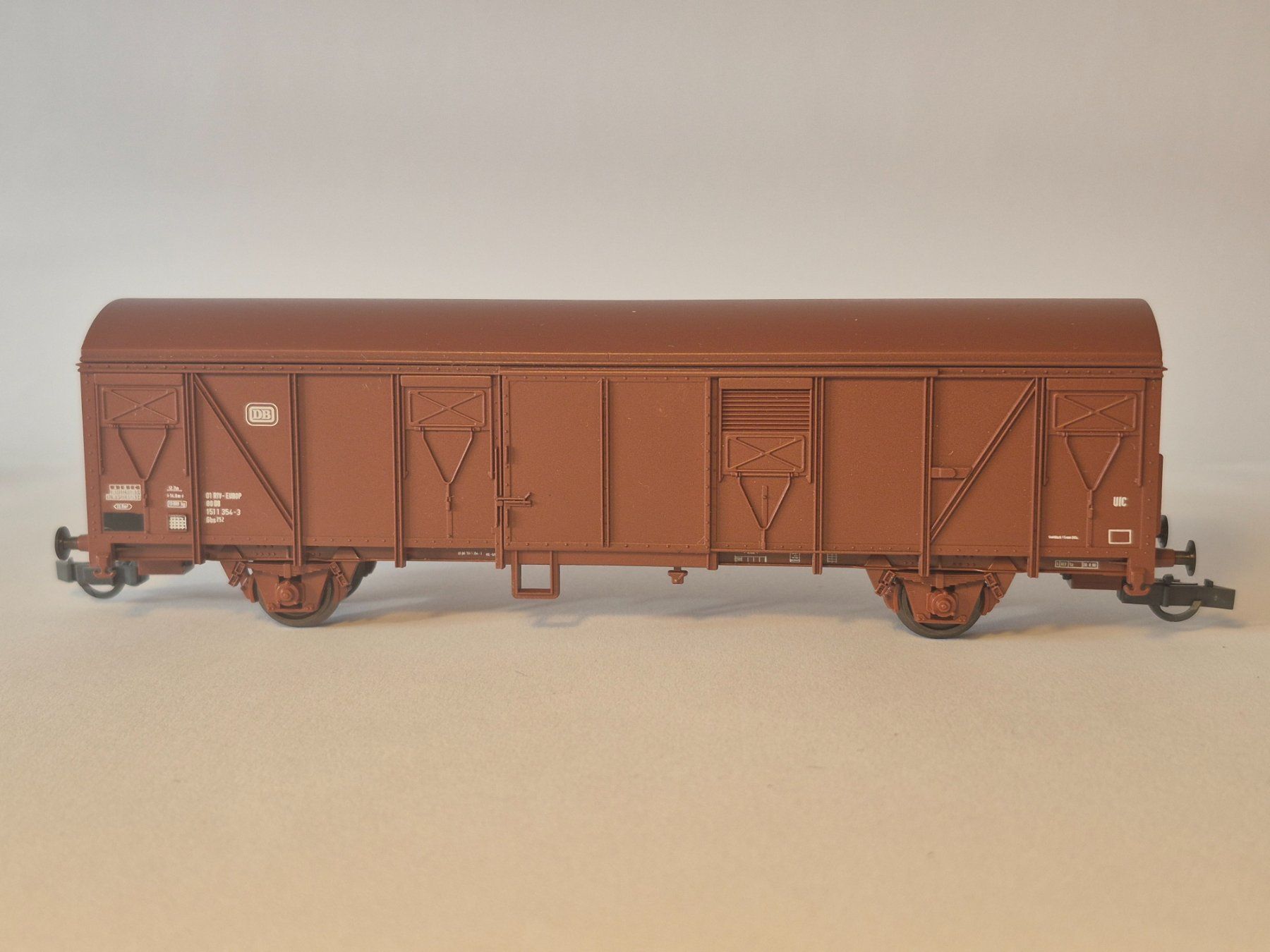 Roco Modellini di ferrovie: Roco Güterwagen - DB - Nr. 46409 – Usato da Zürich venduto da Ricola_Citron 3