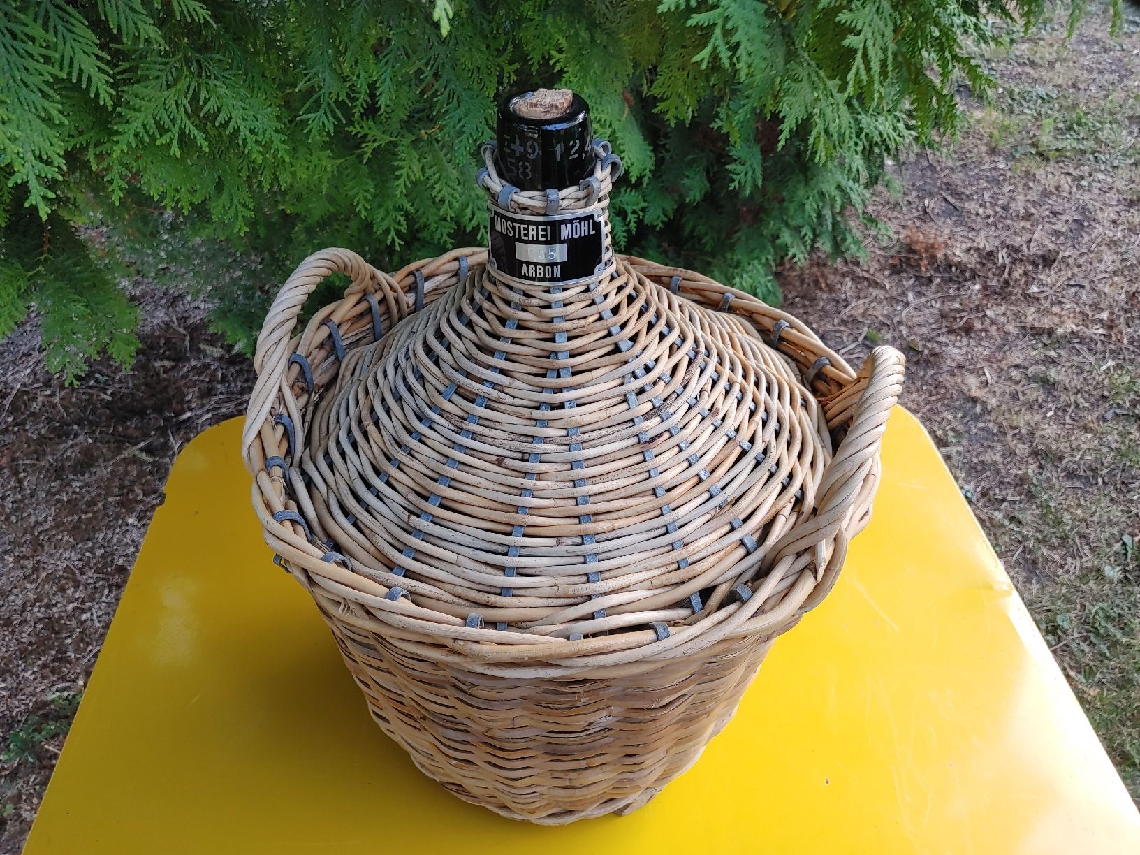 Bottiglie: Korbflasche Mosterei Möhl geeicht – Usato da Egnach venduto da Cintegral 1