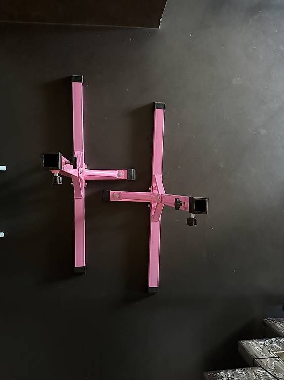 Giocattoli: Kinder Turnreck höhenverstellbar Rosa/Grau – Usato da Unterendingen venduto da Marillendax 3