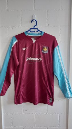 West Ham United Langarm Trikot 2005/2007 Gr.M