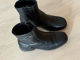 Schwarze Stiefel, Grösse 40, nicht gefüttert