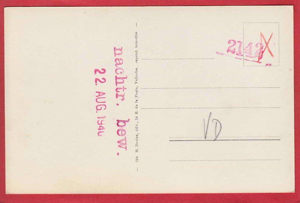Cartoline postali: L'EGLISE DU PONT – Usato da Grüningen venduto da Kartenlaube 1