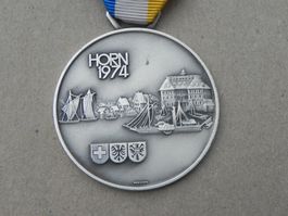 Medaille Horn TG Thurgau Schiff 1974