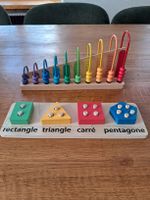 Jeux mathématiques en bois