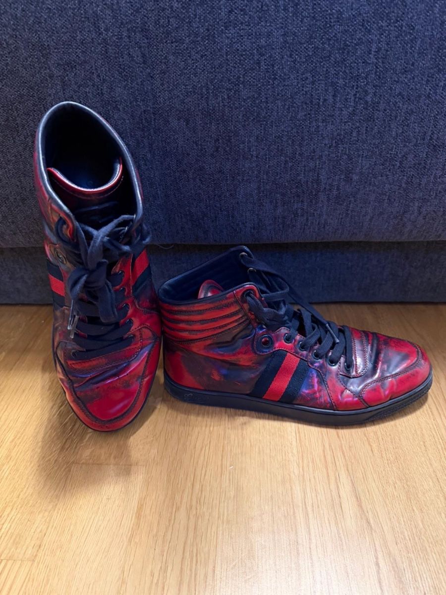 Gucci Scarpe da uomo: Gucci Sneaker Herren Grösse US 7.5 – Usato da Oetwil an der Limmat venduto da Anina_Mercedes