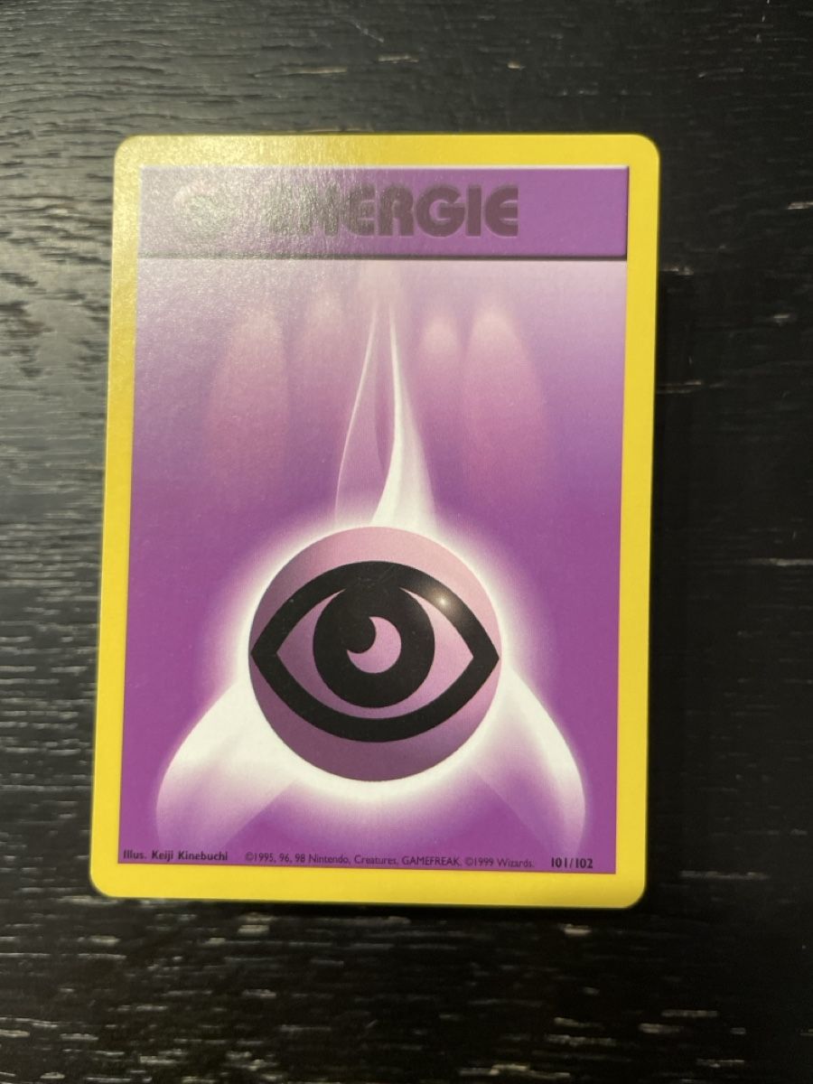 Pokémon Carte collezionabili: Energie 101/102 Base pokemon violet psycho – Usato da Hugelshofen venduto da Suimosa