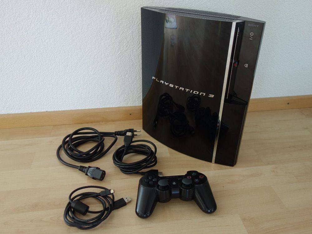Playstation 3, Fat Lady, PS1 PS2 Abwärtskompaktibel Kaufen auf Ricardo