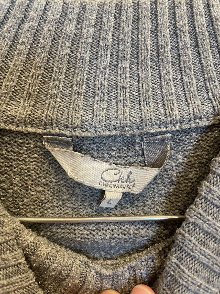 Pulls & Sweat-shirts: Clockhouse Strickpullover Grau Gr. L - Kuschelig Warm! – Neuf (Voir description) à Malix par fred_59 4