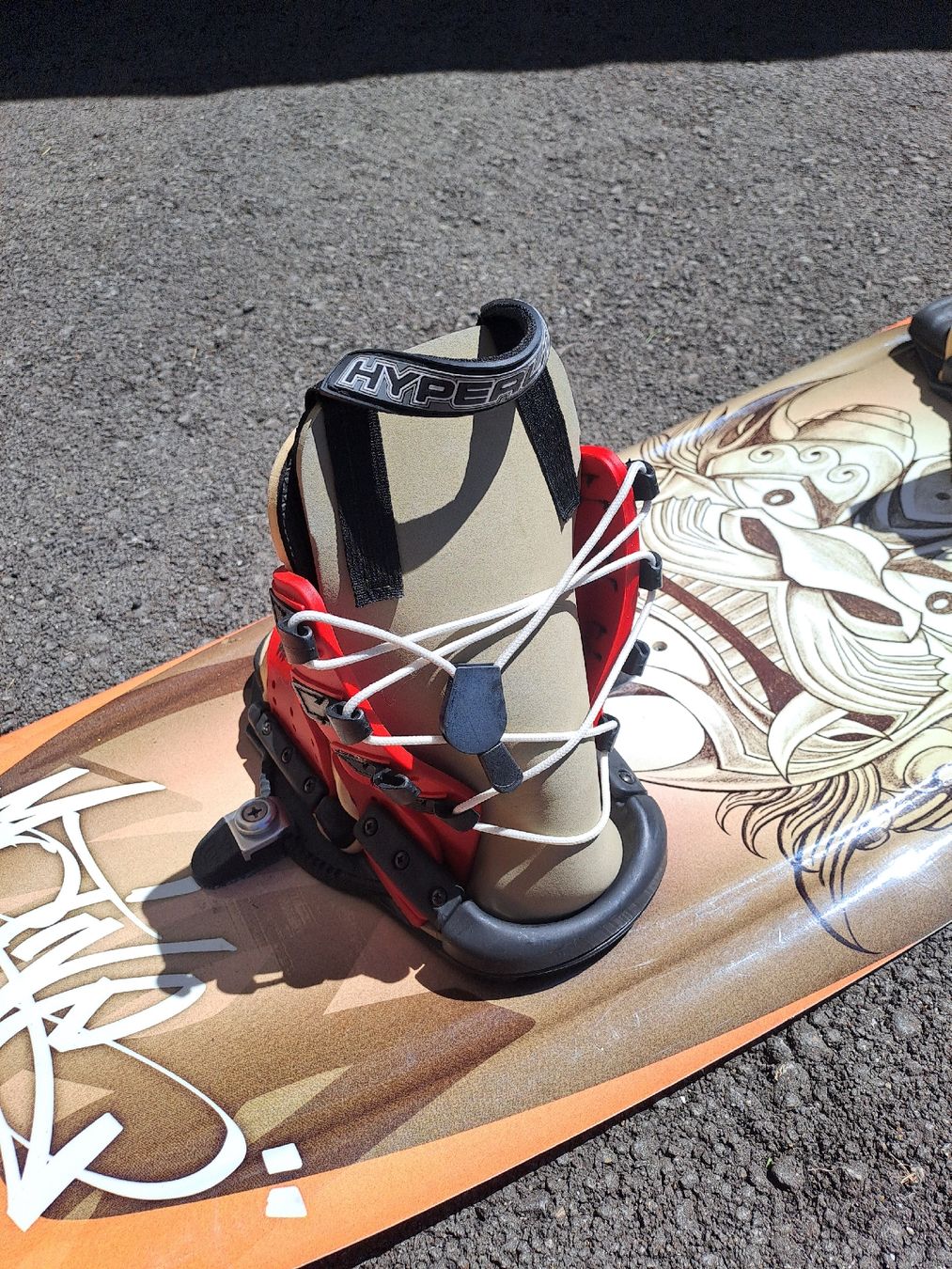 Tavole da surf e di nuoto: Altes Wakeboard – Difettoso da Meinisberg venduto da estahawai 4