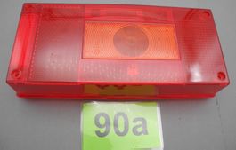 Glas Aspöck li/re Lichtscheibe für Rücklicht, Nr. 90a