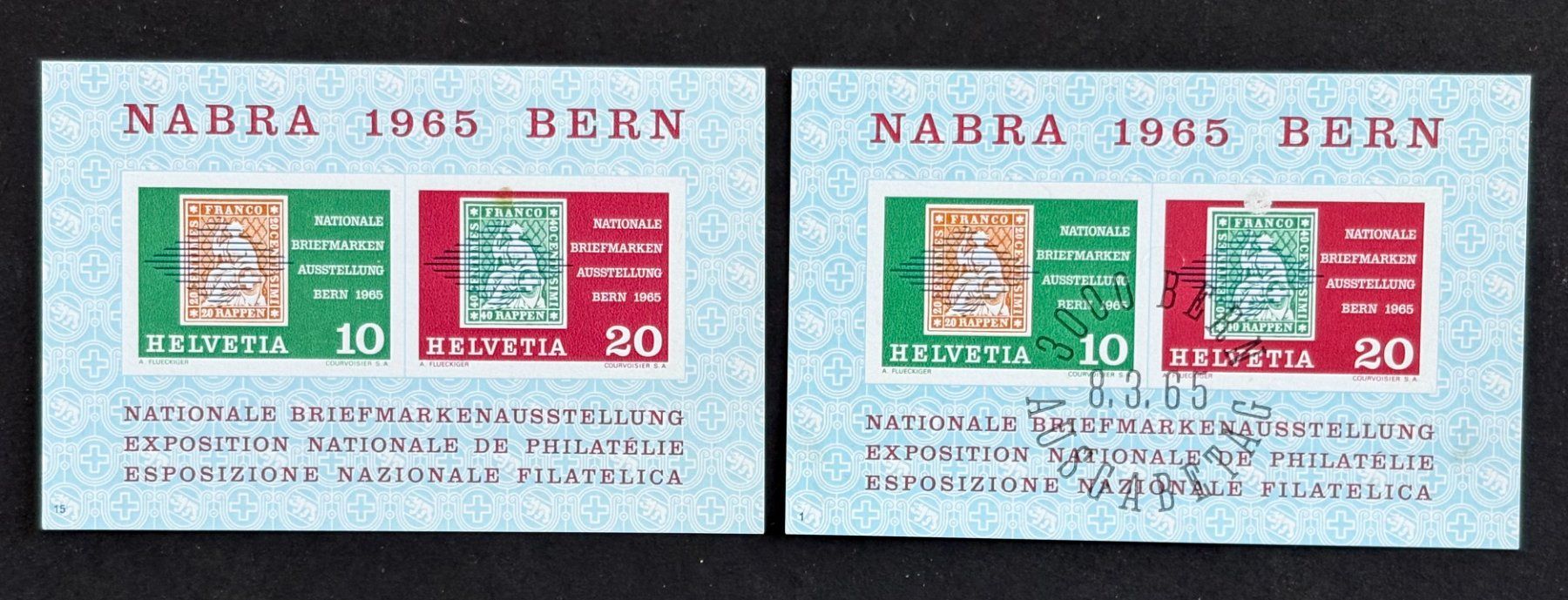 Tutti i francobolli: NABRA BERN 1965 – Usato da Ostermundigen venduto da crazy-horse-1840