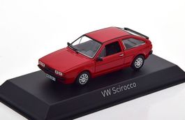 VW Scirocco II Phase I 1981-1982 rot / schwarz      1:43