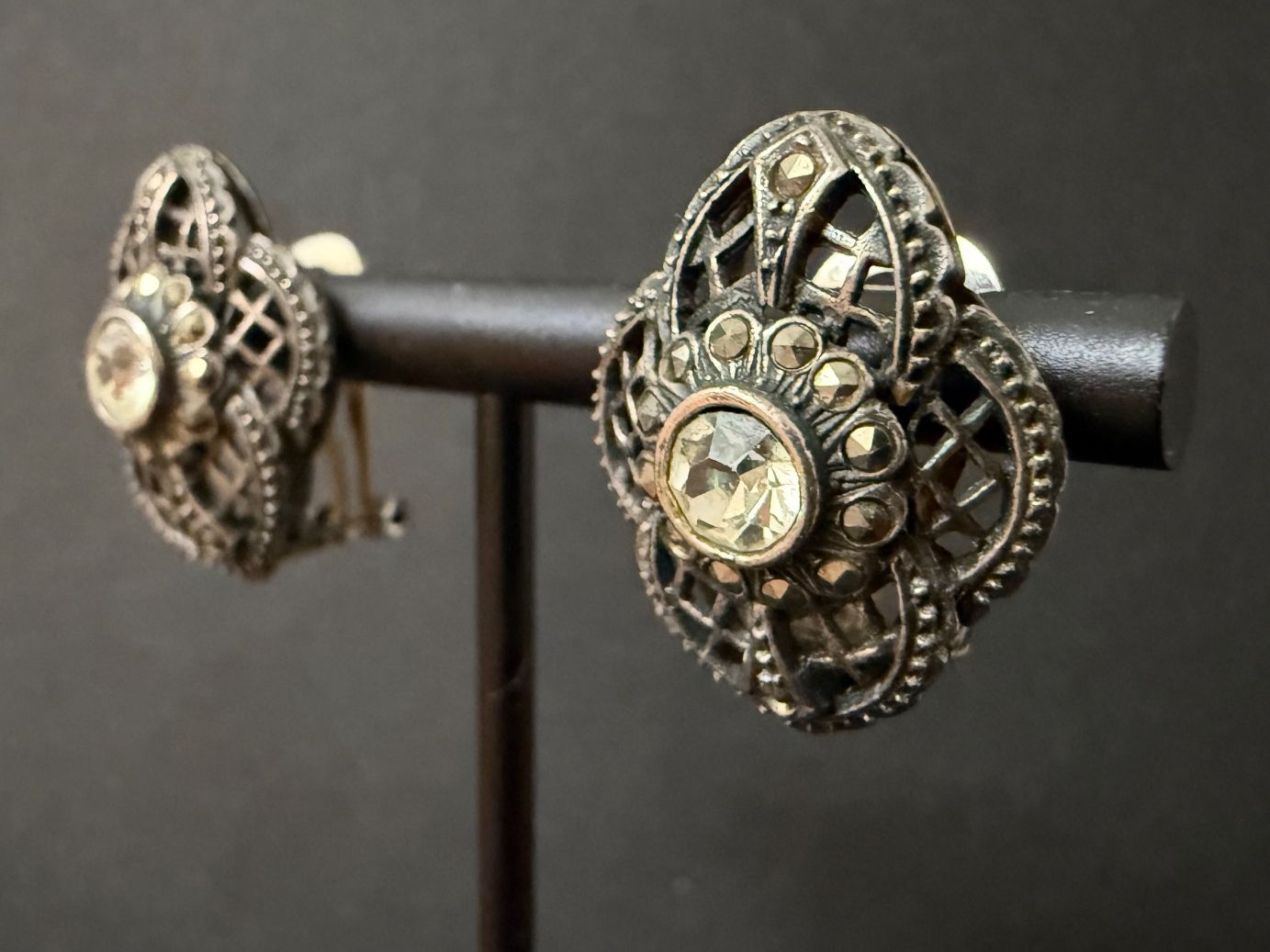 Boucles d'oreille: Vintage Silber Ohrringe 800 – D'occasion à Spiegel b. Bern par Rogger72