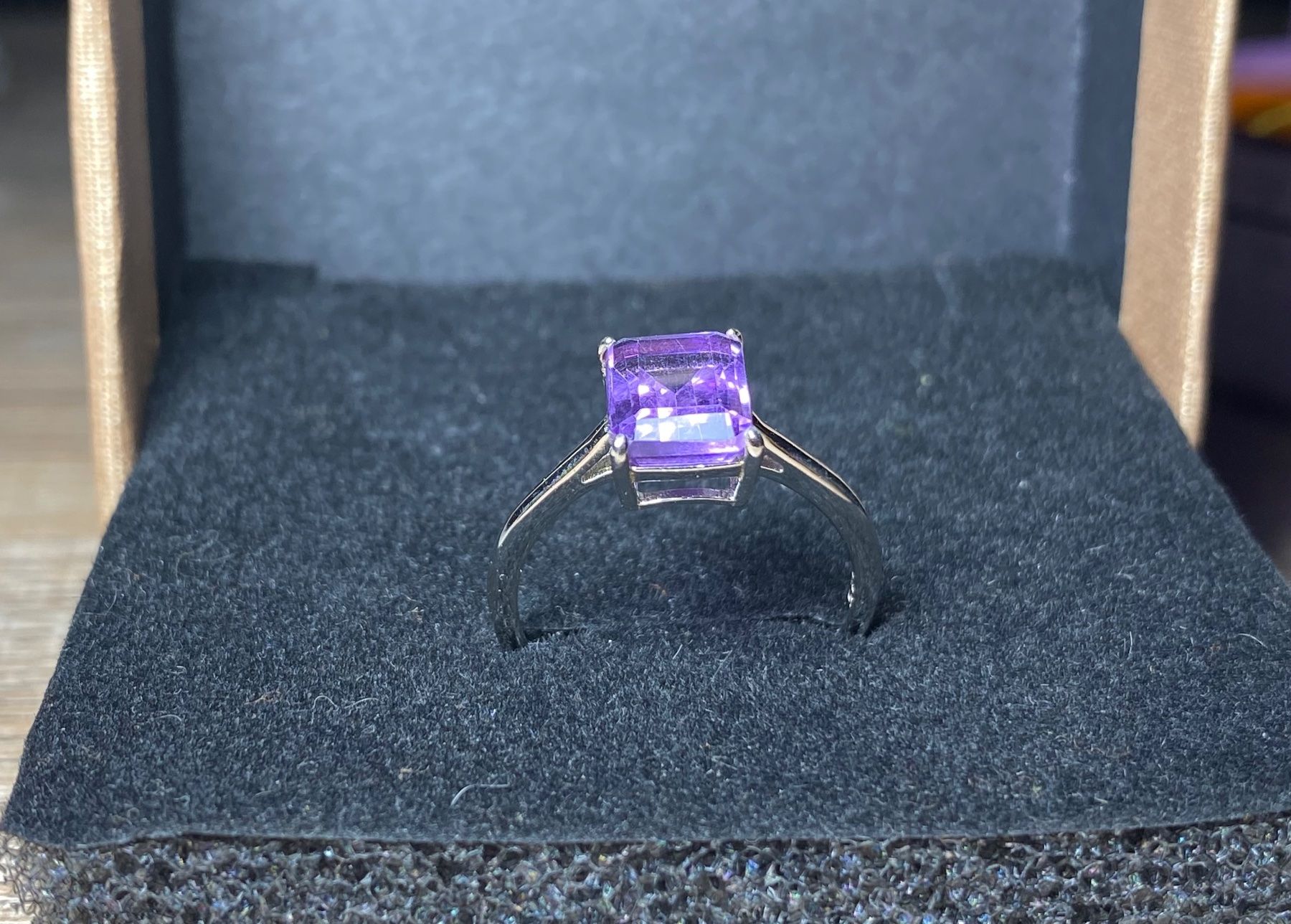 Ringe: Amethyst Ring Silber 925 vergoldet 💎✨ – Neu und originalverpackt aus Laax GR von Kiki-Kingdom2 5