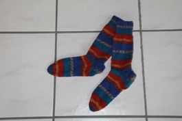Handgestrickte Socken Grösse 34/35