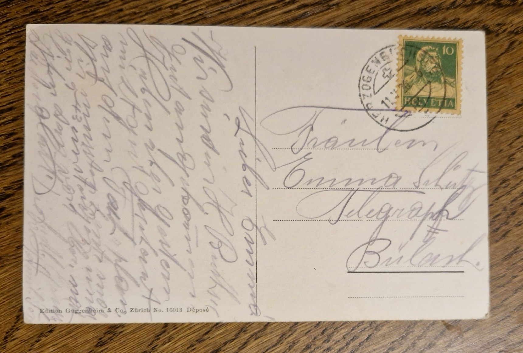 Cartoline postali: Burgdorf - Das Schloss 1926 – Usato da Ebikon venduto da Donar50 1