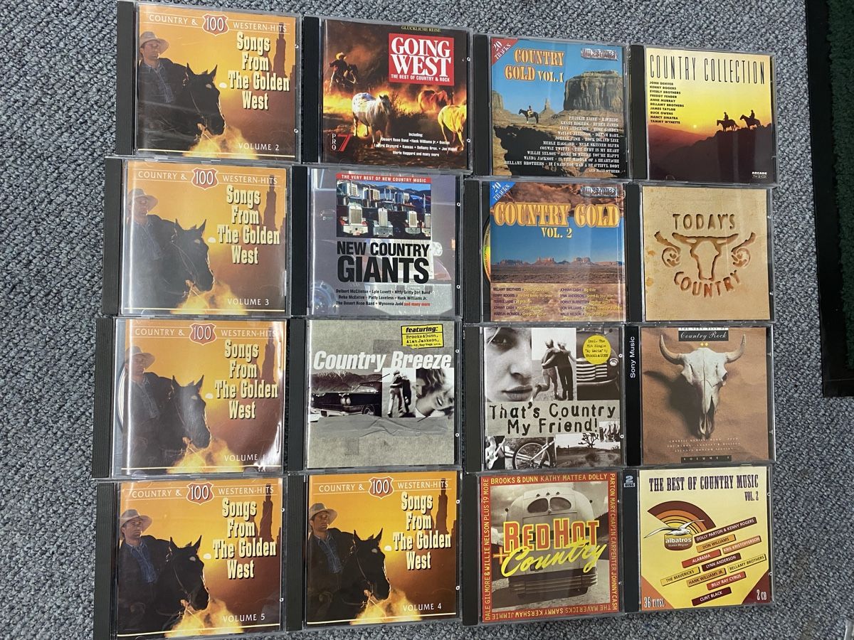 CD: 20 CD Sampler - Country/Country Rock – Usato da Diessbach b. Büren venduto da cowansville