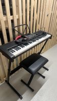 Keyboard Set mit Ständer und Hocker Neuer Zustand