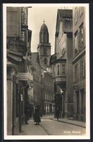 Zürich, Strassenpartie in der Altstadt