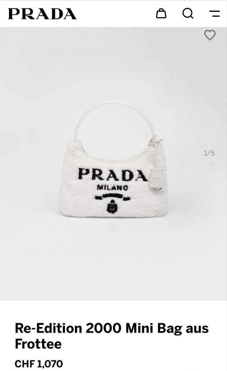 Prada Taschen für Damen: Prada Re-Edition – Gebraucht aus Lohn-Ammannsegg von aemu12