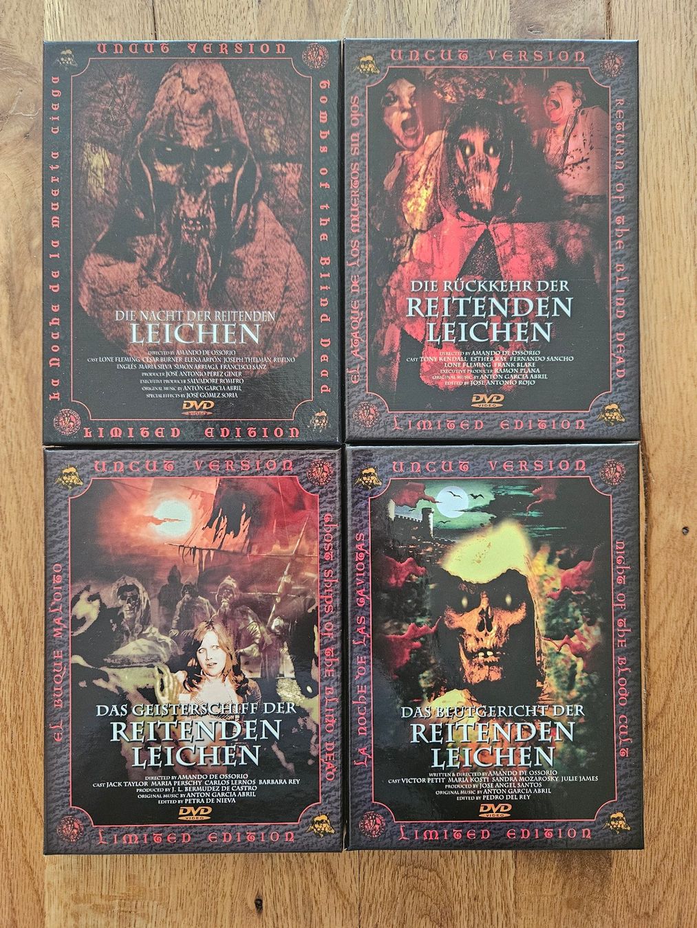 Tutti i DVDs: Die Legende der reitenden Leichen – Usato da St.Gallen venduto da Capsule_Corporation 3