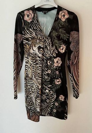 Kleid Just Cavalli Tiermotiv