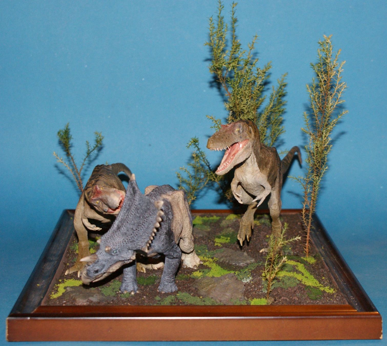 Skulpturen & Statuen: Chasmosaurus vs. Gorgosaurus 1:35 Galileo Hernandez – Gebraucht aus Selzach von Ataraxus 2