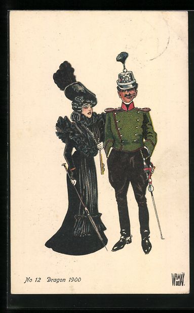Foto, Lettere & Cartoline: sign. Wr. de May: Schweizer Dragon mit e – Usato da Berlin venduto da bartko-reher