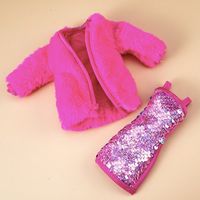 BARBIE KLEID UND JACKE INKL. SCHUHE 30090