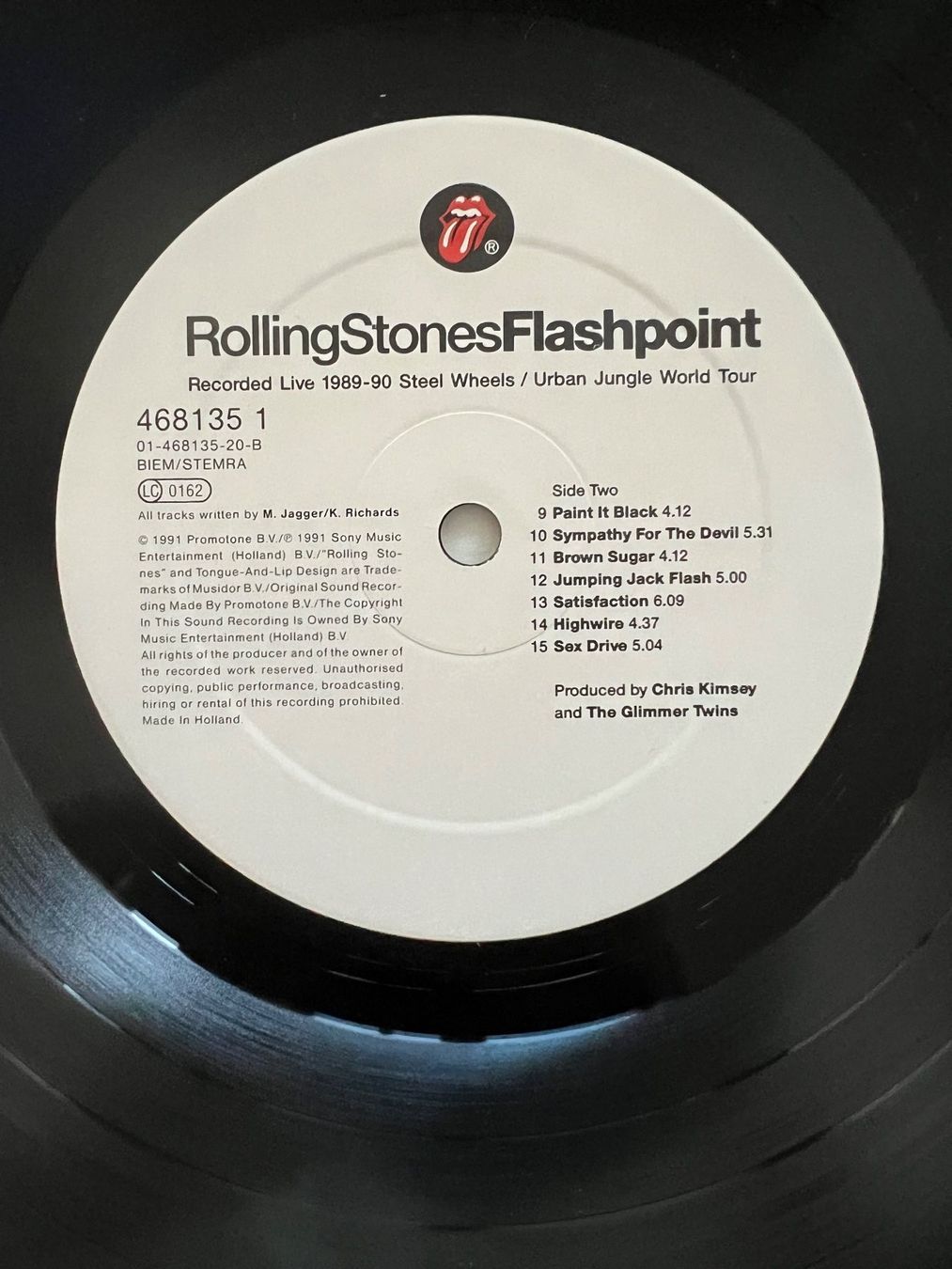 Schallplatten: Rolling Stones - Flashpoint / LP Vinyl – Gebraucht aus Schaffhausen von Mond689 4