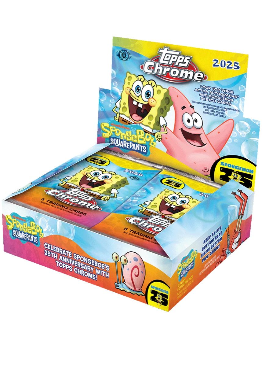 Topps Carte collezionabili: Topps Spongebob Hobby Box – Nuovo e nell'imballaggio originale da Ibach venduto da fashionrenewable