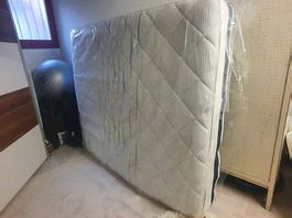 Large Mattress with Topper 200 x 180 cm (35cm height)