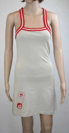 Heidi.com Damen Heidi Kleid/Made in Turkey/beige/Gr.S