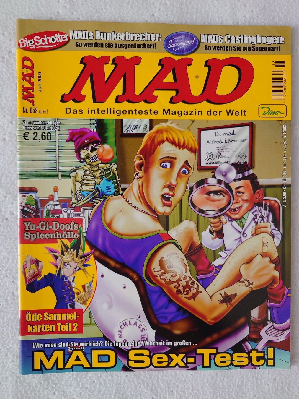 Comics: MAD Hefte Nr. 54, 55, 57 und 58 – Gebraucht aus Luzern von Vegeta3000 4