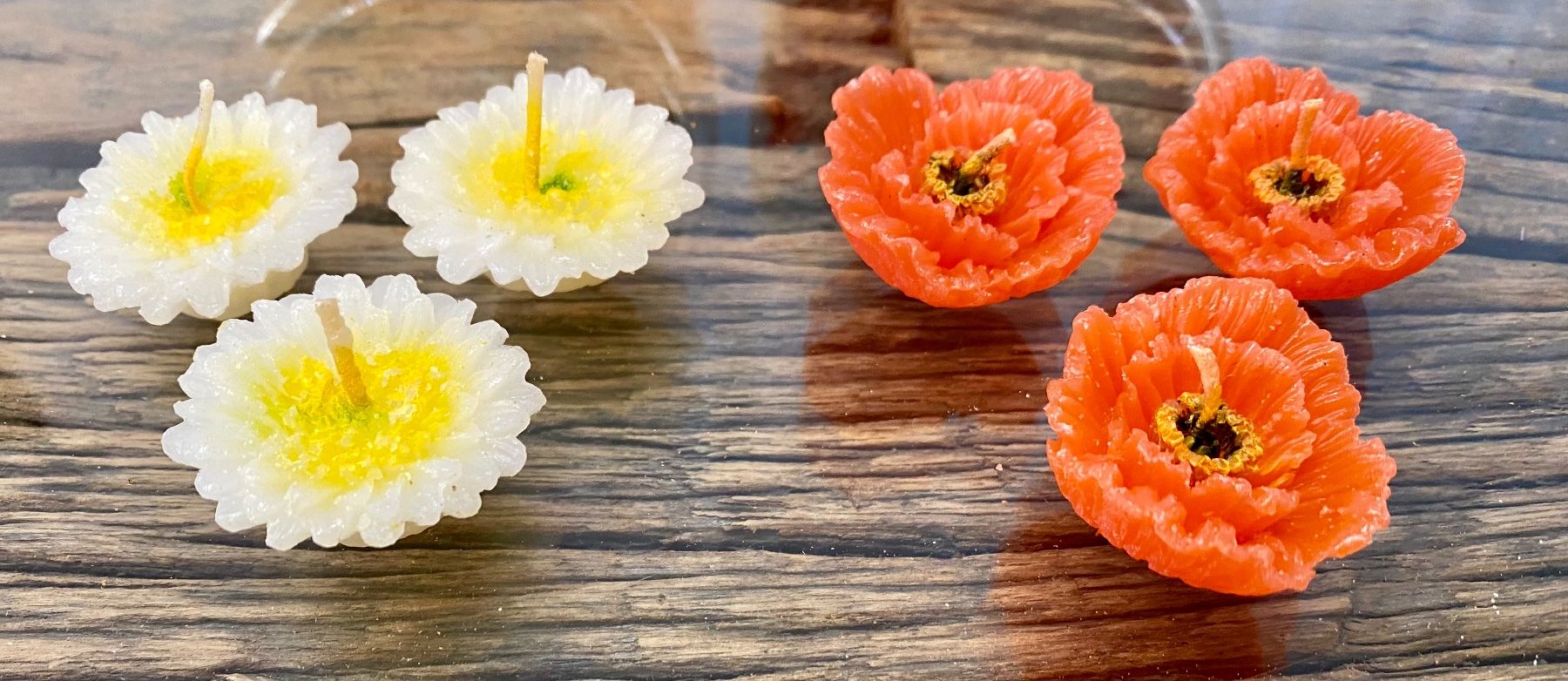 Candele: Kleine Blumenkerzen – Nuovo (secondo la descrizione) da Reichenburg venduto da Noxima 1