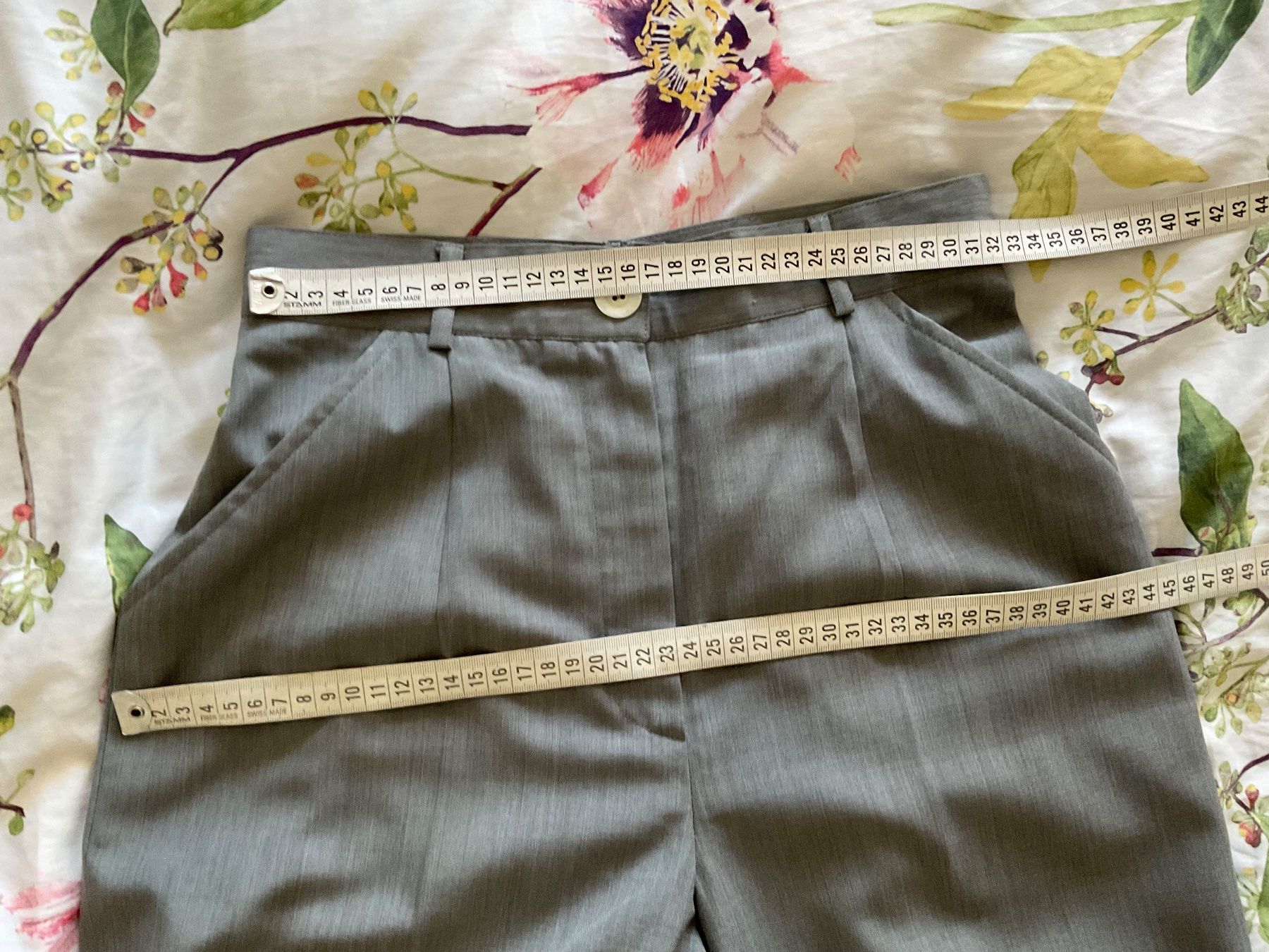 Riani Hosen: RIANI Wolle Mix Hose Gr 36 hellgrau – Gebraucht aus Urdorf von alda02 4