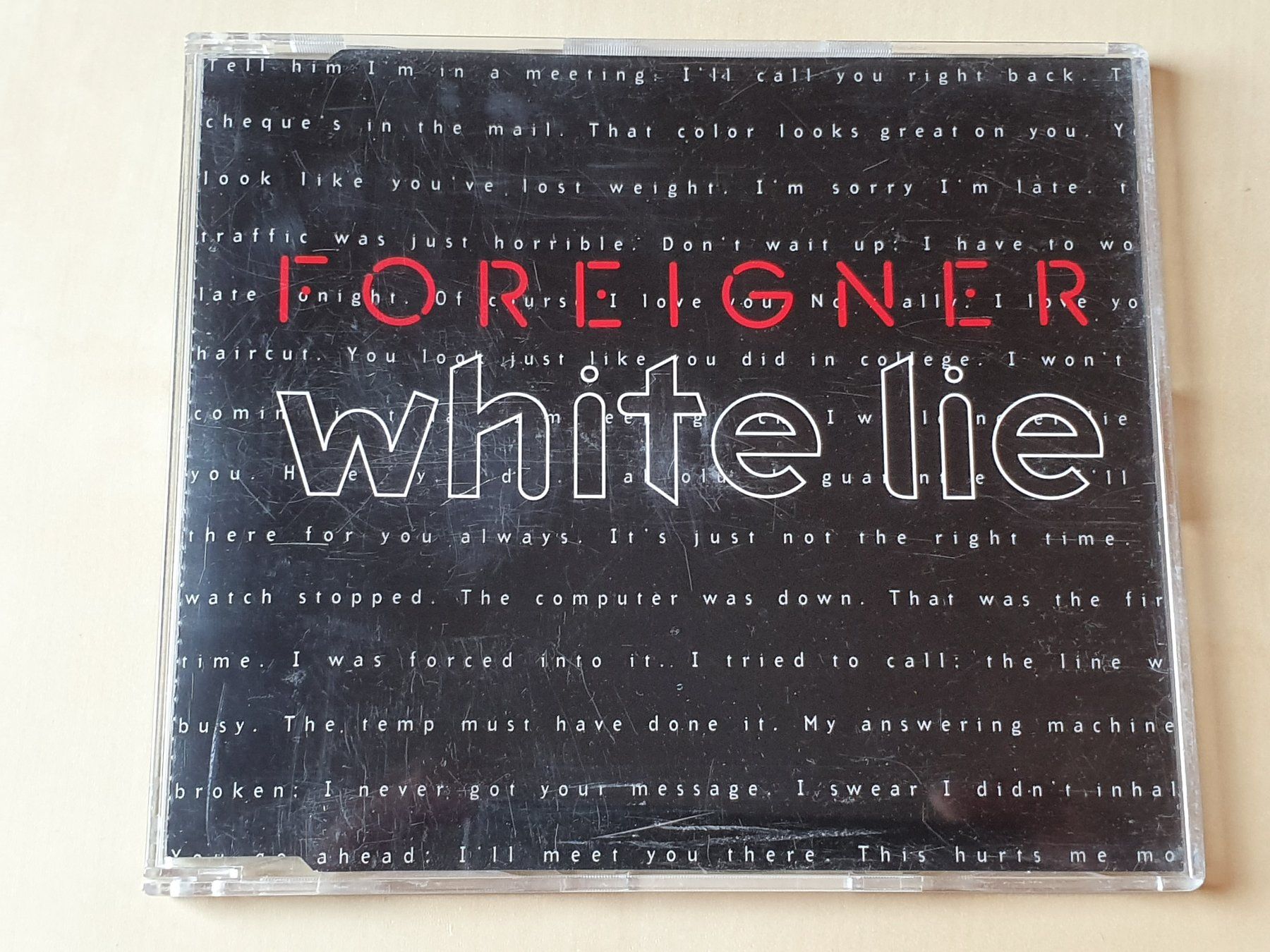 CDs: Foreigner White Lie – D'occasion à Stansstad par collectorsshop