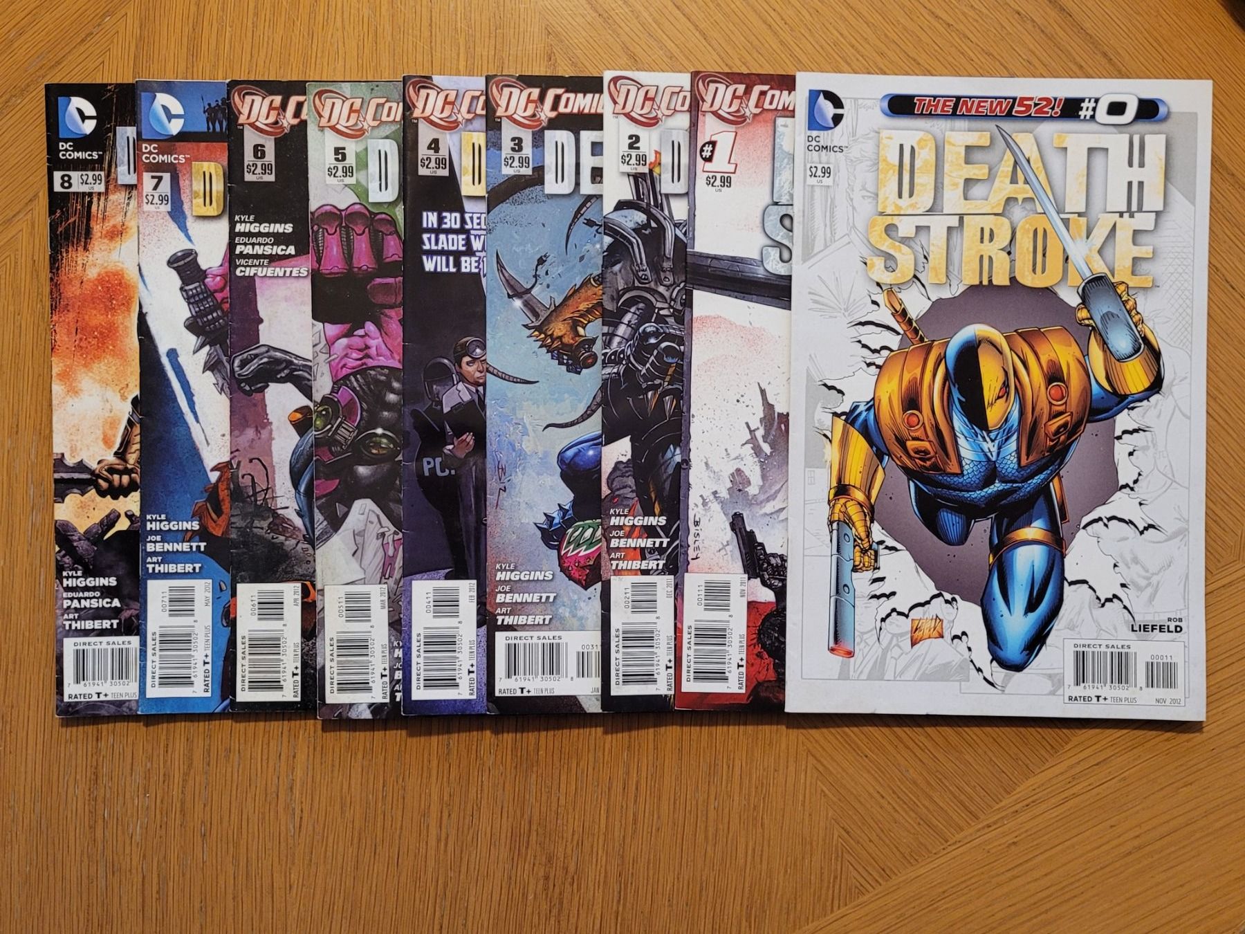 Comics: DC Comics Deathstroke new 52 US 0-20 – Neu (gemäss Beschreibung) aus Münchenstein von danytlaw 1