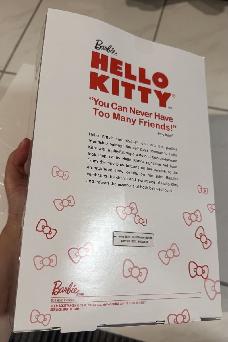 Bambole: 2017 Hello Kitty Barbie Signature – Nuovo e nell'imballaggio originale da Bürglen TG venduto da SonneMondSterne99 9