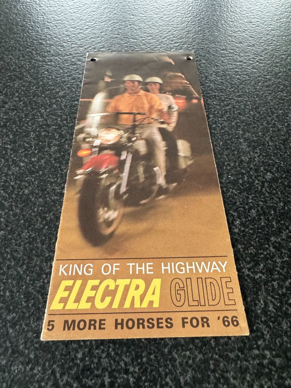 Documenti: Harley Prospekt, Katalog, Flyer Electra Glide FLH 1966 – Usato da Niederhasli venduto da Berno 4