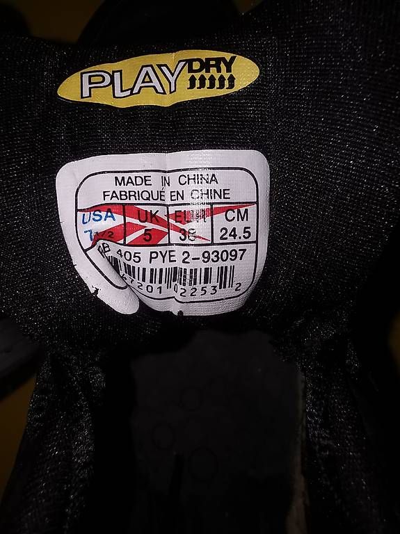 Scarpe da uomo: Reebok PlayDry Sneaker Schwarz  Gr. 38 – Usato da Langendorf venduto da ima_vcn7 4