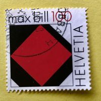Nr.1294  Max Bill Sondermarken GESTEMPELT 2008  