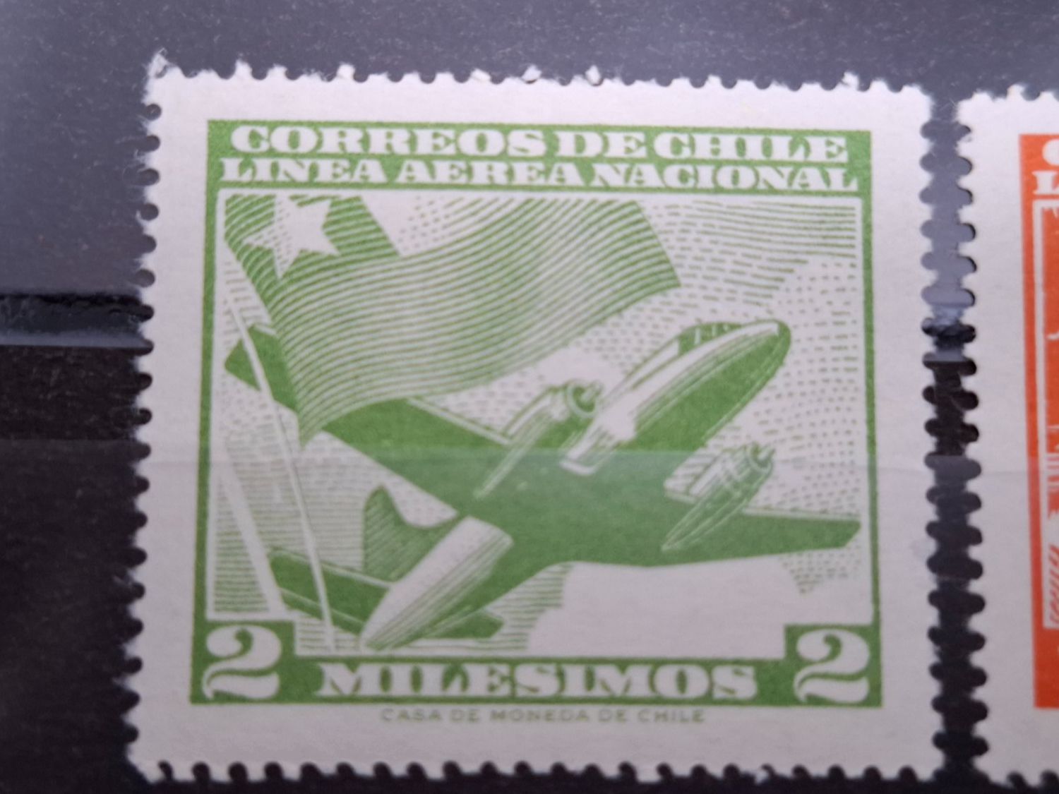 Alle Briefmarken: Chile  -  Flugpostmarken - 1960    / 359 – Gebraucht aus Rümlang von coh_87ww 3