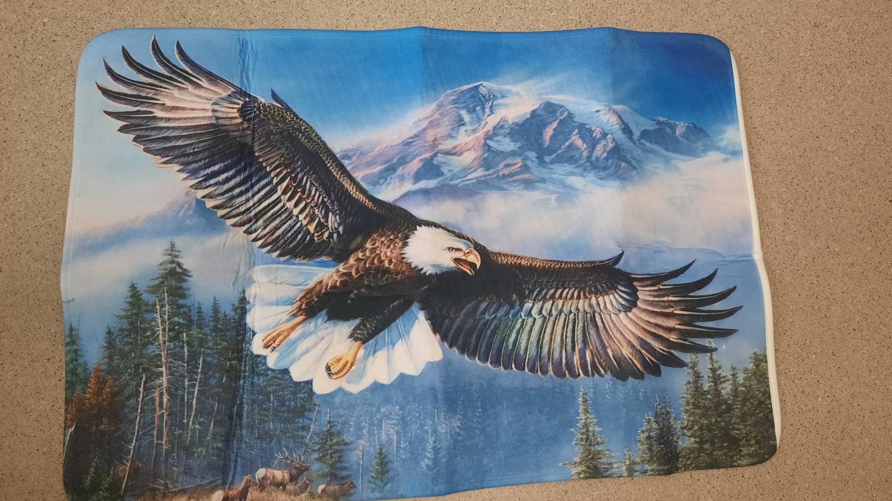 Tappeti: Teppich Adler 60cm x 90cm – Nuovo e nell'imballaggio originale da Walenstadt venduto da SchnaeppchenRabe