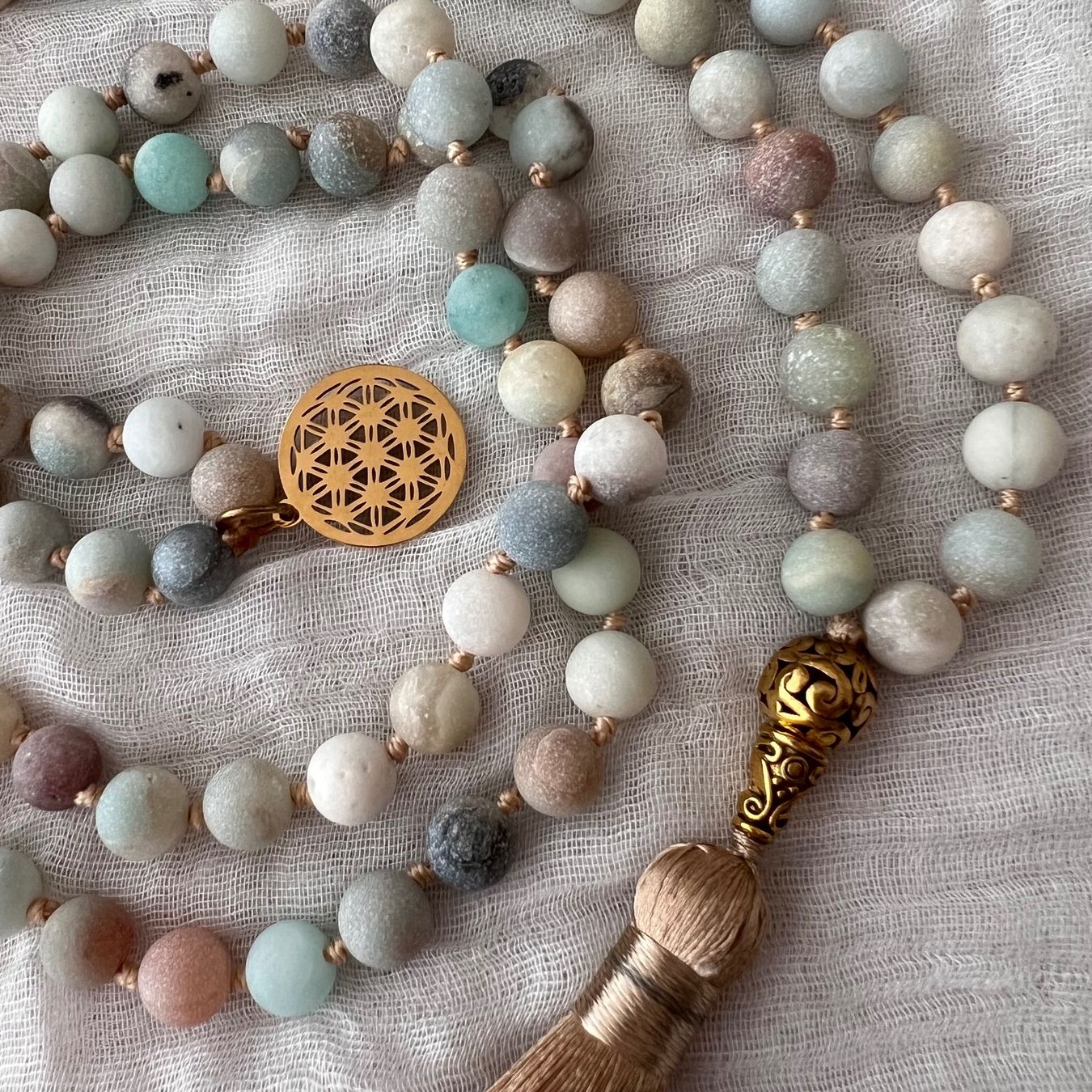 Catenine: Mala en amazonite – Nuovo e nell'imballaggio originale da Pully venduto da sunaddict 3