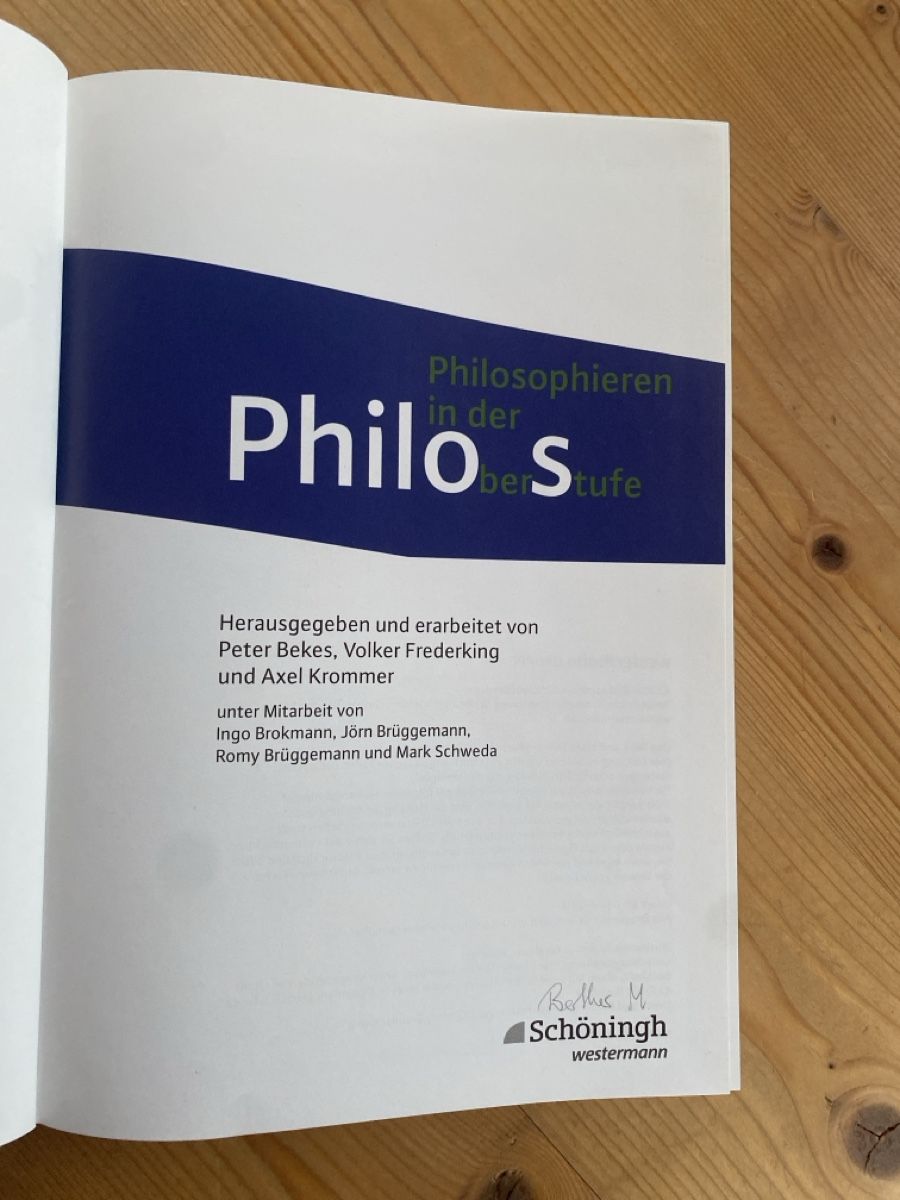 Libri: Philo Oberstufe – Nuovo (secondo la descrizione) da Breil/Brigels venduto da mad_z5dm 2