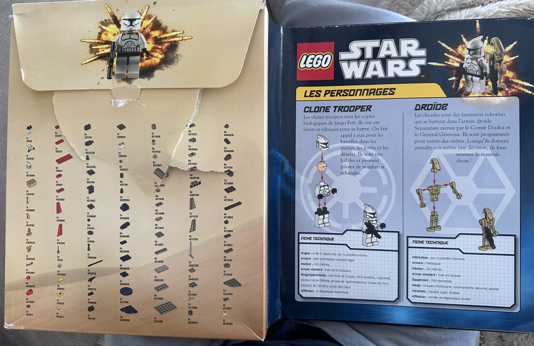 Lego Kit di costruzioni: Coffret Lego Starwars - 8 modèles – Usato da Chesalles-sur-Oron venduto da Joelle76 1
